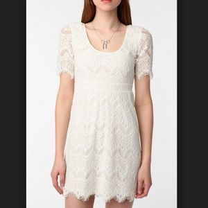 ***SOLD***Pins & Needles Cream Lace Dress